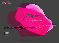 Opéra: 37 édition de Tous à l'Opéra!, journée spéciale Portes ouvertes, samedi 9 mai 2009