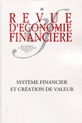 Système financier et création de valeur