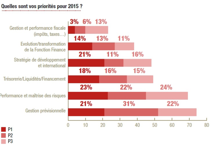 Priorités 2015 des Directeurs financiers