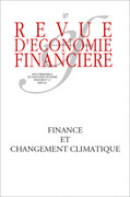 Changement climatique et finance durable - Revue d’Economie Financière N° 117