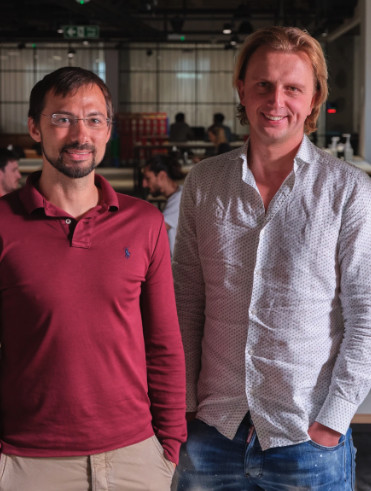 Nikolay Storonsky et Vlad Yatsenko, co-fondateurs de REVOLUT