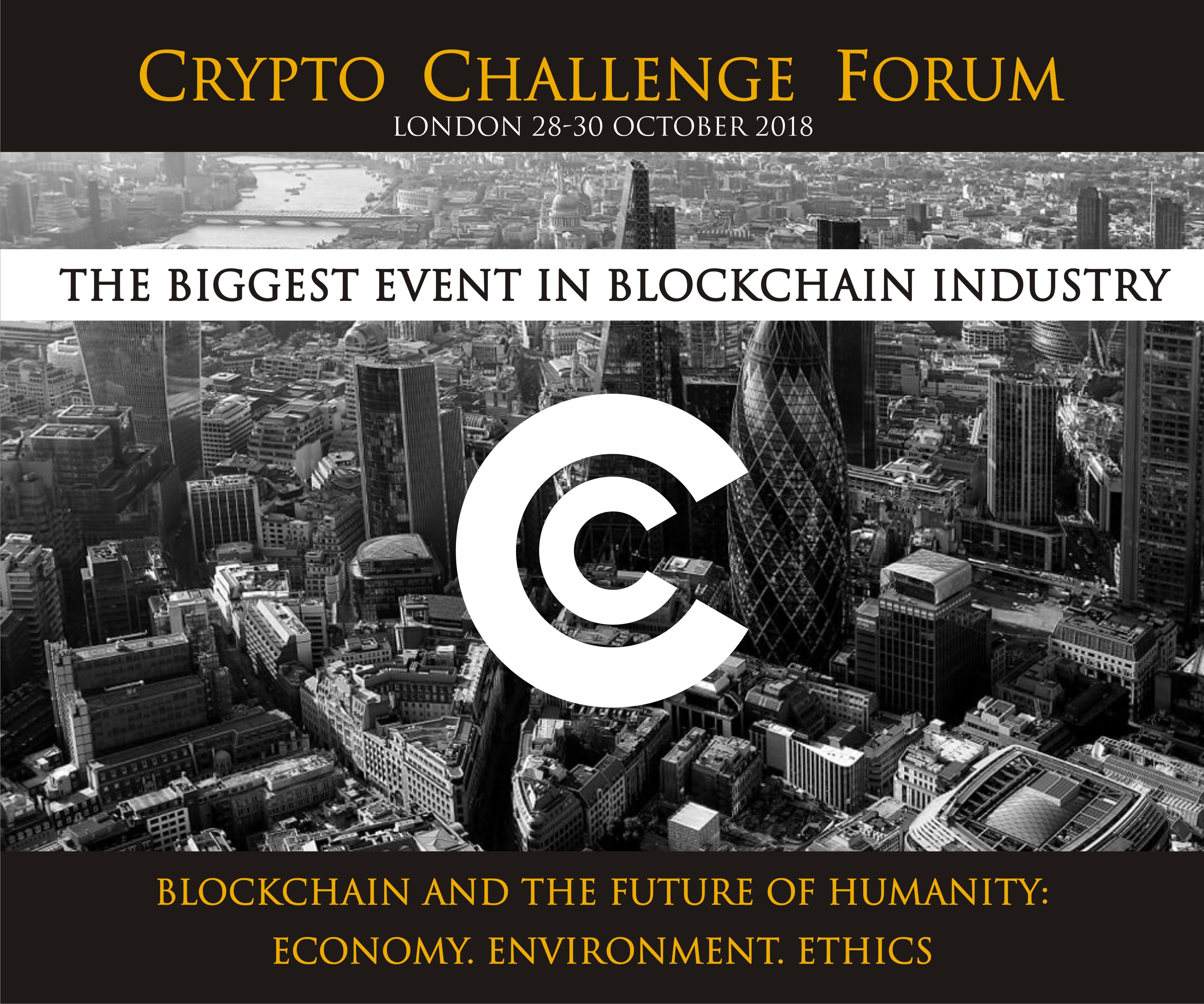 Crypto Challenge Forum connects global thought leaders, policy makers, investors and startups from across the world for a 3 day top content event