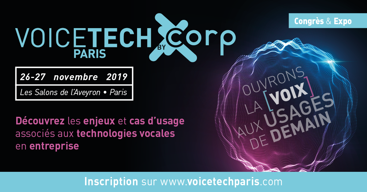 Tout l’écosystème vocal réuni à Paris pour accélérer la transition conversationnelle des entreprises et favoriser l’émergence d’une économie vocale à la française.