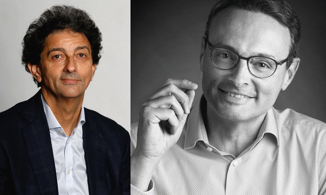 Isaac GETZ et Laurent Marbacher auteurs du livre : L’entreprise altruiste