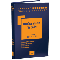 Mémento Intégration fiscale 2014-2015
