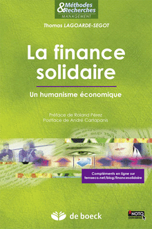 La finance solidaire - Un humanisme économique