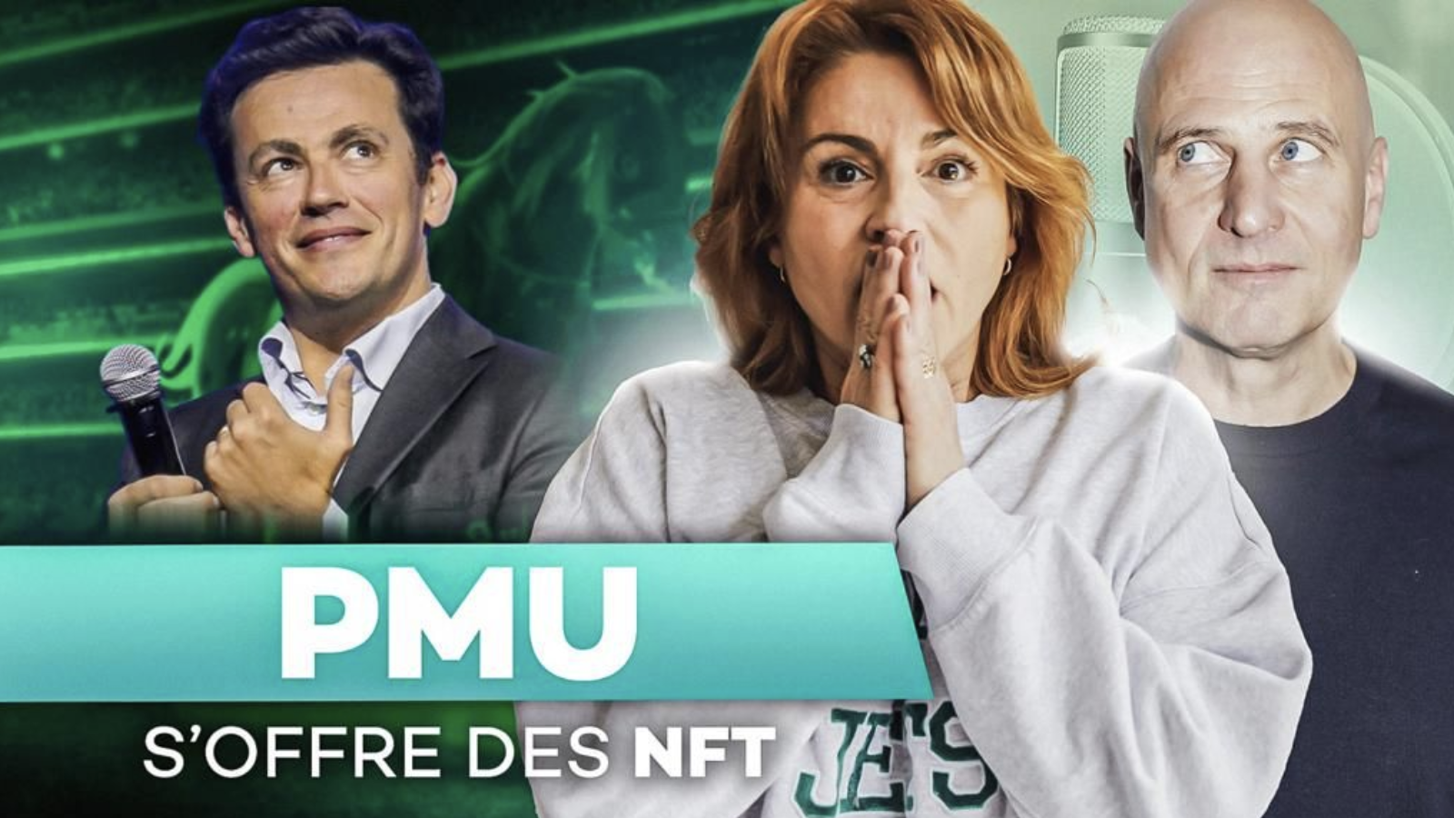 Podcast NFT Business  |   PMU 🐴 leader européen des paris hippiques, lance son projet NFT “Stables”