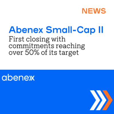 Abenex Small-Cap II, une première clôture à 50 % de sa taille cible.