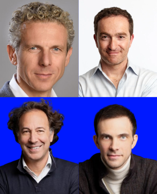 Gilles Babinet, Gilles BianRosa, Patrick Amiel et Romain Ledru-Mathé