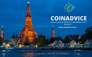 COINADVICE Blockchain &amp; Fintech Conference