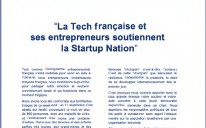 La Tech française s'engage pour soutenir la Startup Nation