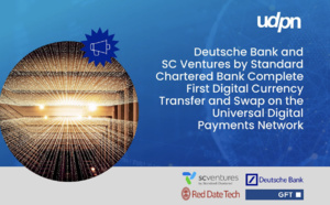 UDPN : un premier test d'échange réussi entre USDC et EURS pour Deutsche Bank et Standard Chartered